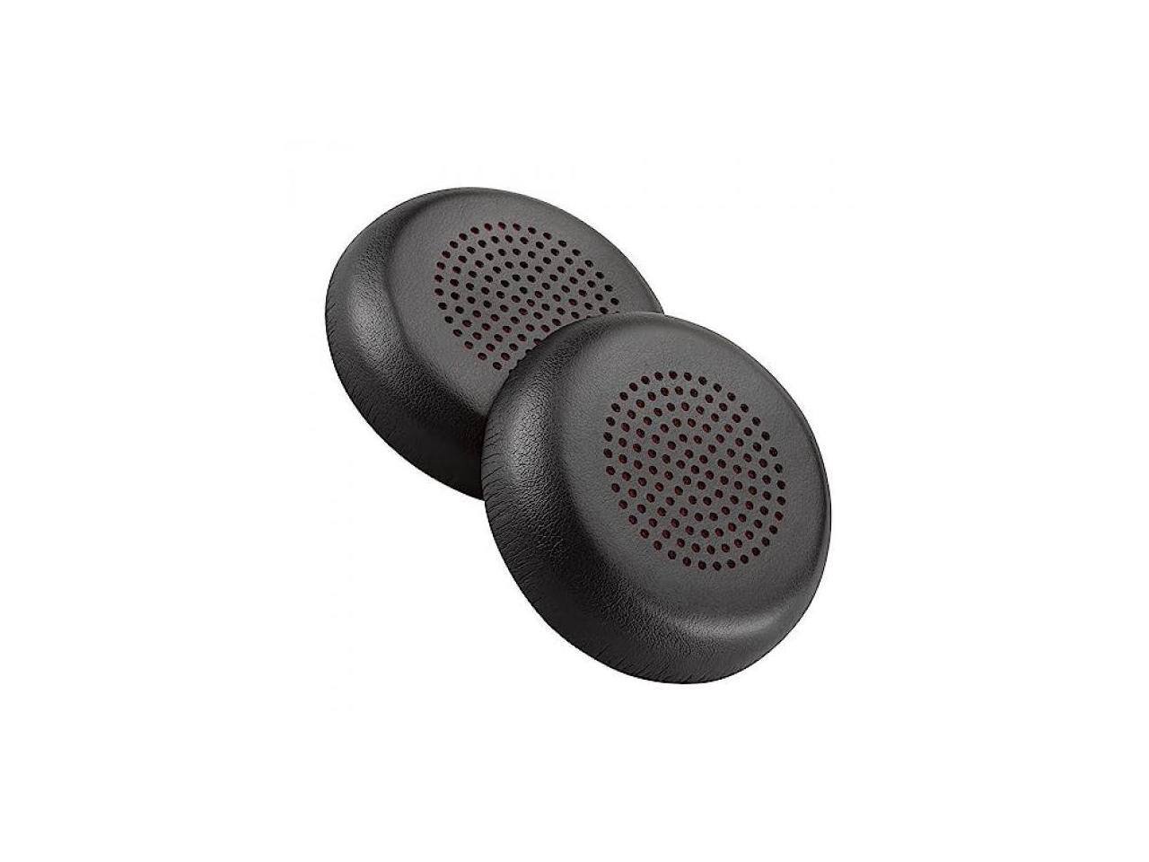 Alt View 2. HP - HP Poly - ear cushion for wireless headset - leatherette - 85Q63AA - Black.