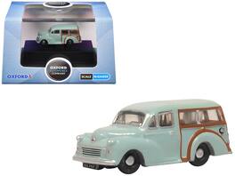 Morris Minor Traveller 1/148 (N) Scale Diecast Model Car by Oxford Diecast - Smoke Gray