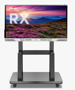 Smart Tech - Mobile Floor Stand for Smart Board QX286 - Black