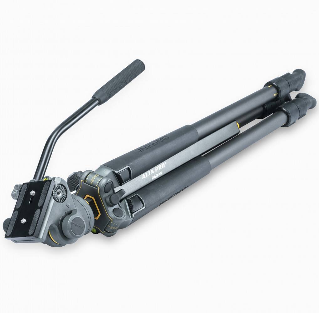 Back. Vanguard - Vanguard Alta Pro 2 263AV Aluminum Tripod with Alta PH-114V Pan Head.