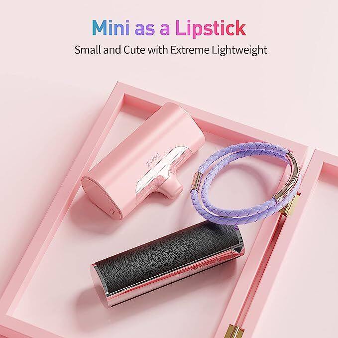 Mini as a Lipstick  
Small and Cute with Extreme Lightweight