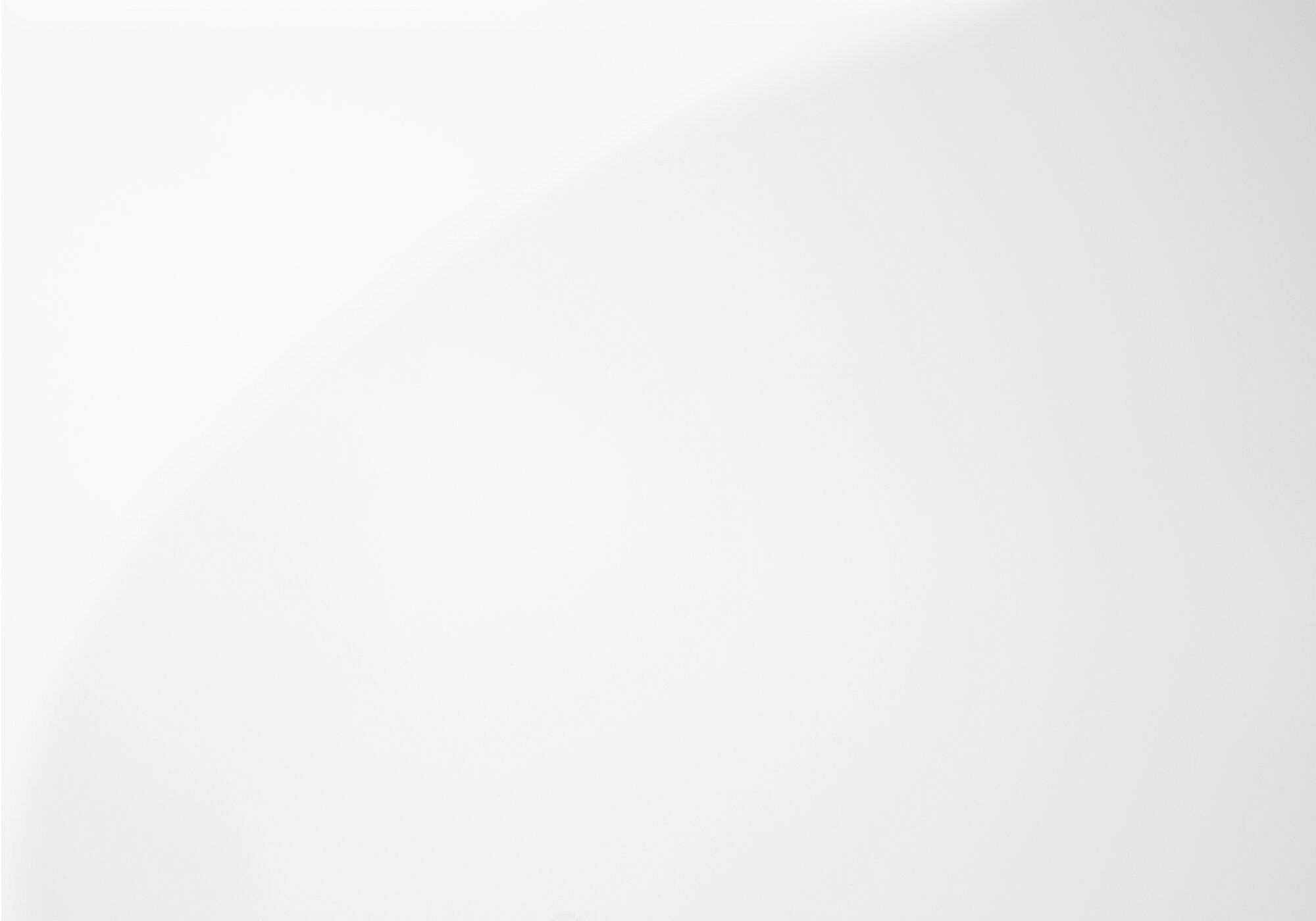 Alt View 1. TinyHomie - Bookshelf Bookcase Etagere 5 Tier 60in H Glossy White Laminate Clear Tempered Glass - White.