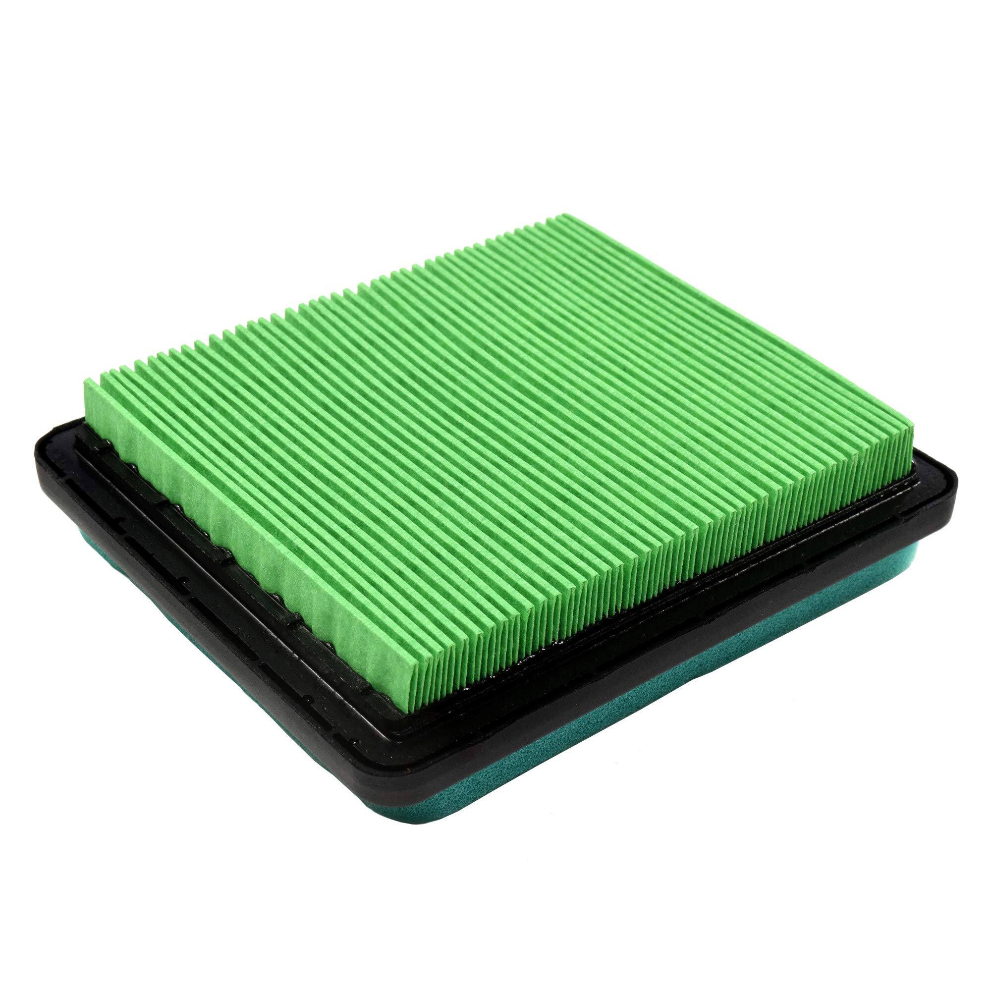 Angle. HQRP - 2-Pack Flat Air Filter Cartridge + Pre-Filter for Honda GC160 GCV160 GC190 GX100 Lawn Mower Engines.