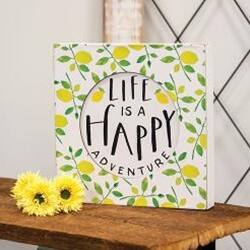 LIFE IS A HAPPY ADVENTURE