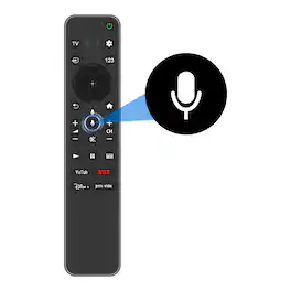 VINABTY - New RMF-TX800U Voice Replace Remote Fits for Sony TV Remote RMF-TX800P XR-42A90K XR-48A90K XR-85X95K XR-85Z9K - Black