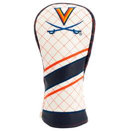 Team Golf - Virginia Cavaliers Striped Quilted Fairway Headcover - Multicolor
