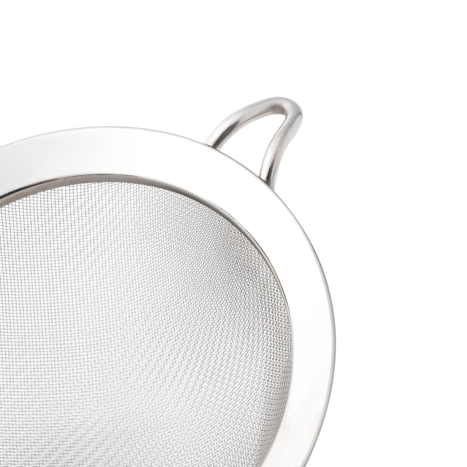 Alt View 4. Cuisipro - 5.75 Inch Standard Mesh Strainer, Stainless Steel - Silver.
