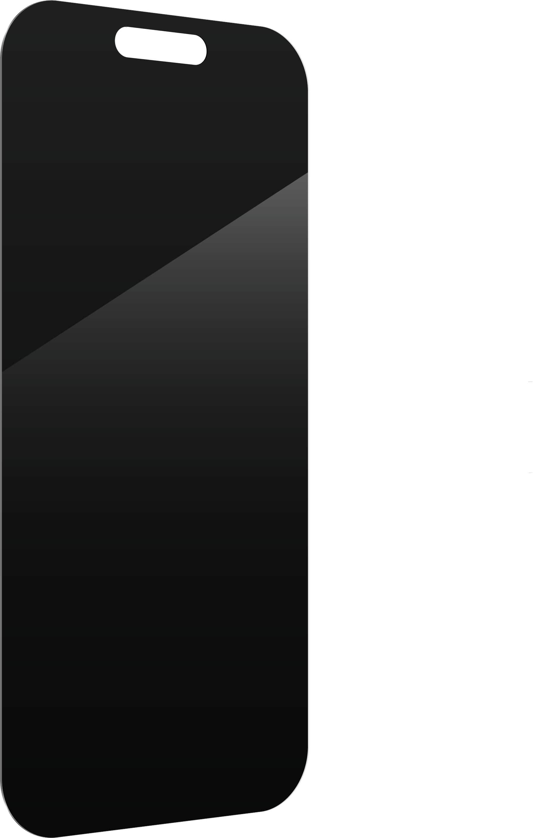 Alt View 13. ZAGG - Glass Elite Privacy Screen Protector for Apple iPhone 16 Pro - Tinted.