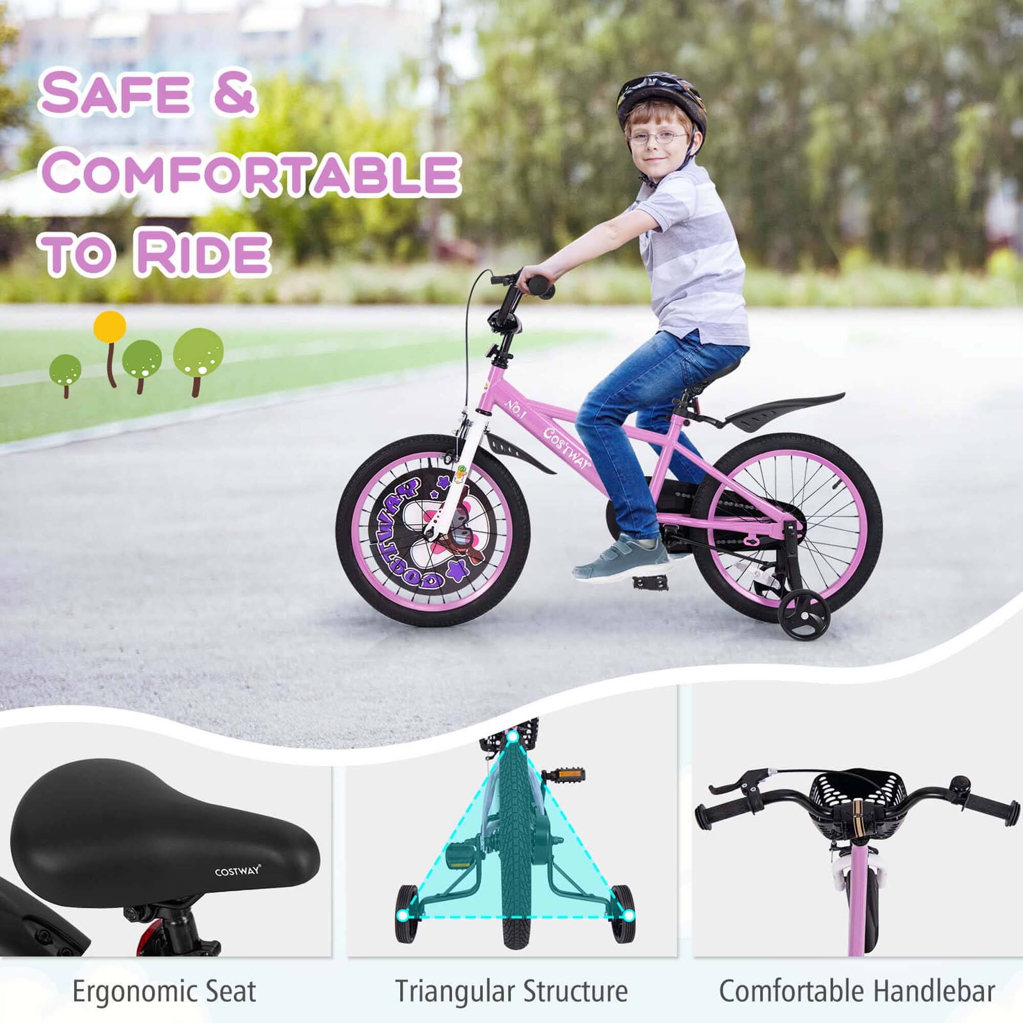 SAFE & COMFORTABLE TO RIDE

COSTWAY

Ergonomic Seat

Triangular Structure

Comfortable Handlebar
