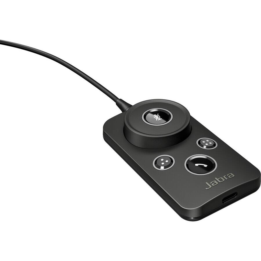 Alt View 5. Jabra - Jabra Engage 50 Mono - Mono - USB Type C - Wired - 32 Ohm - 20 Hz to 20 kHz - Over-the-head - Monaural - Supra-aural - Red.