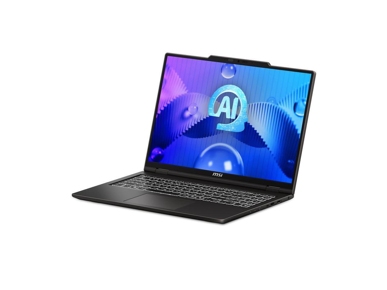 Alt View 7. MSI - MSI VenturePro 16 16” FHD+ Touchscreen Laptop - Intel Core 7 240H 2024 - RTX 5050 - 32GB RAM - 1TB Storage - Solid Gray.