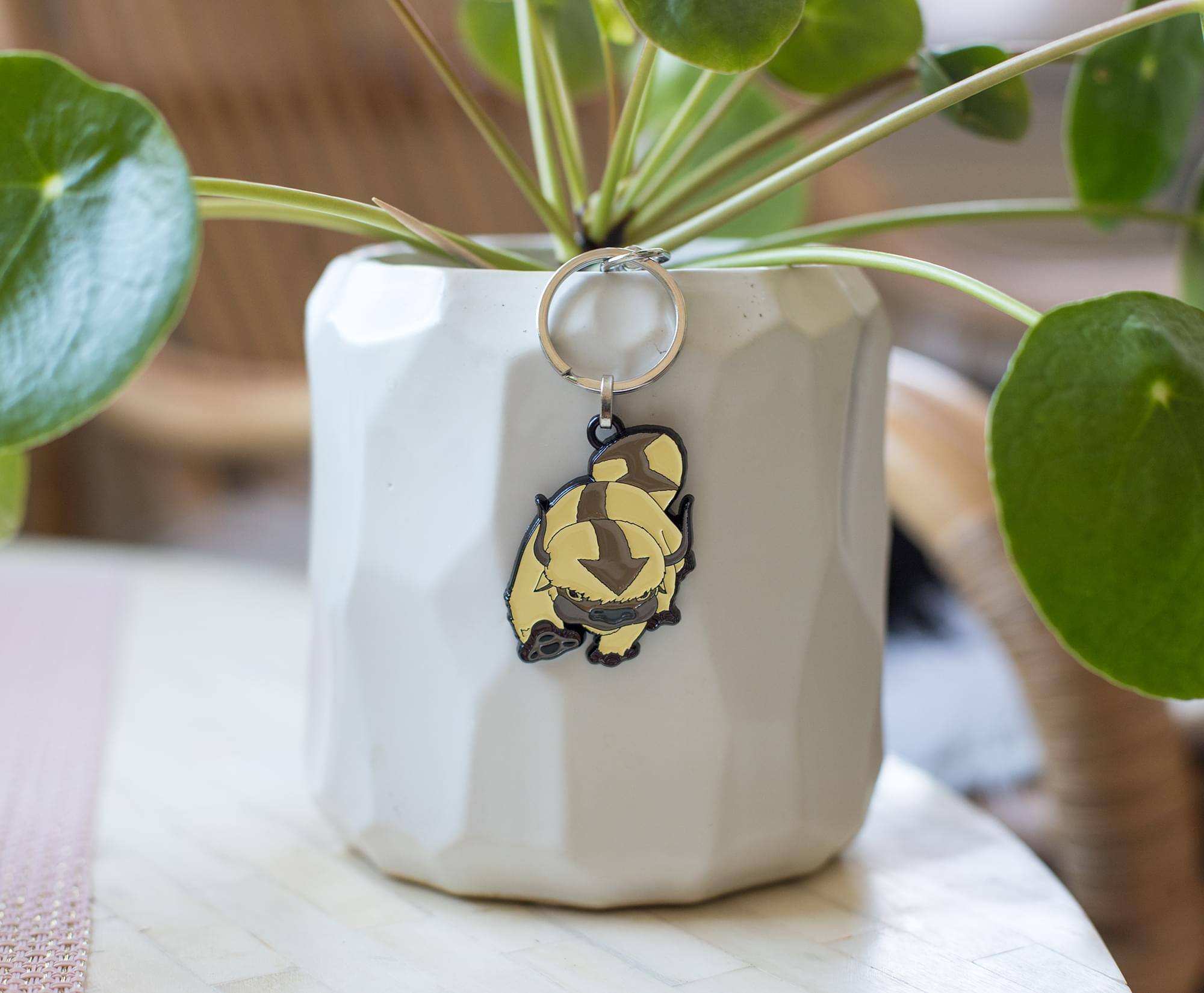 Alt View 4. SalesOne LLC - Avatar: The Last Airbender Appa Enamel Pendant Keychain - Brown.