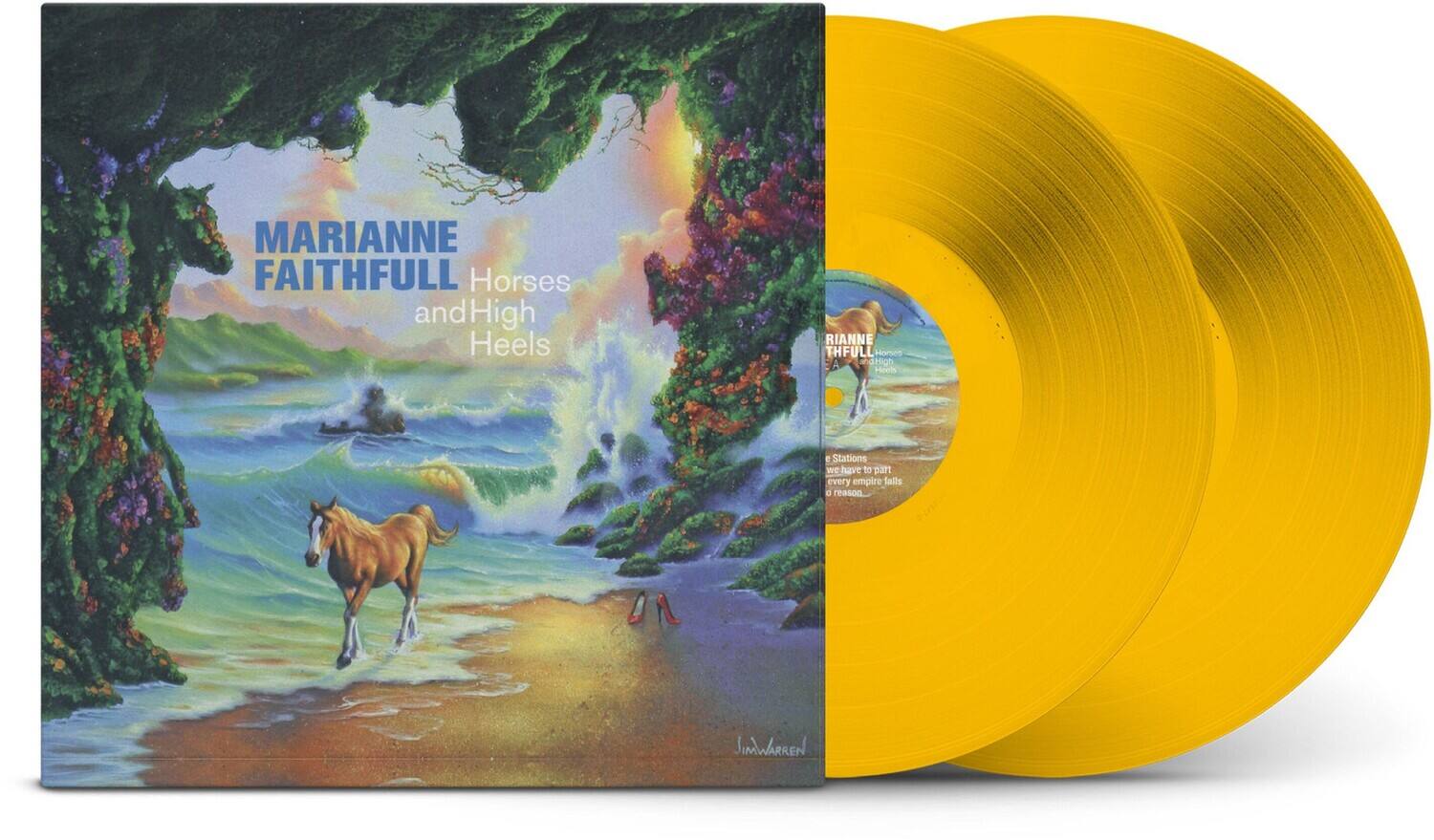 MARIANNE FAITHFULL  
Horses and High Heels  

Stations  
we have to part  
every empire falls  
o reason.  

JIM WARREN