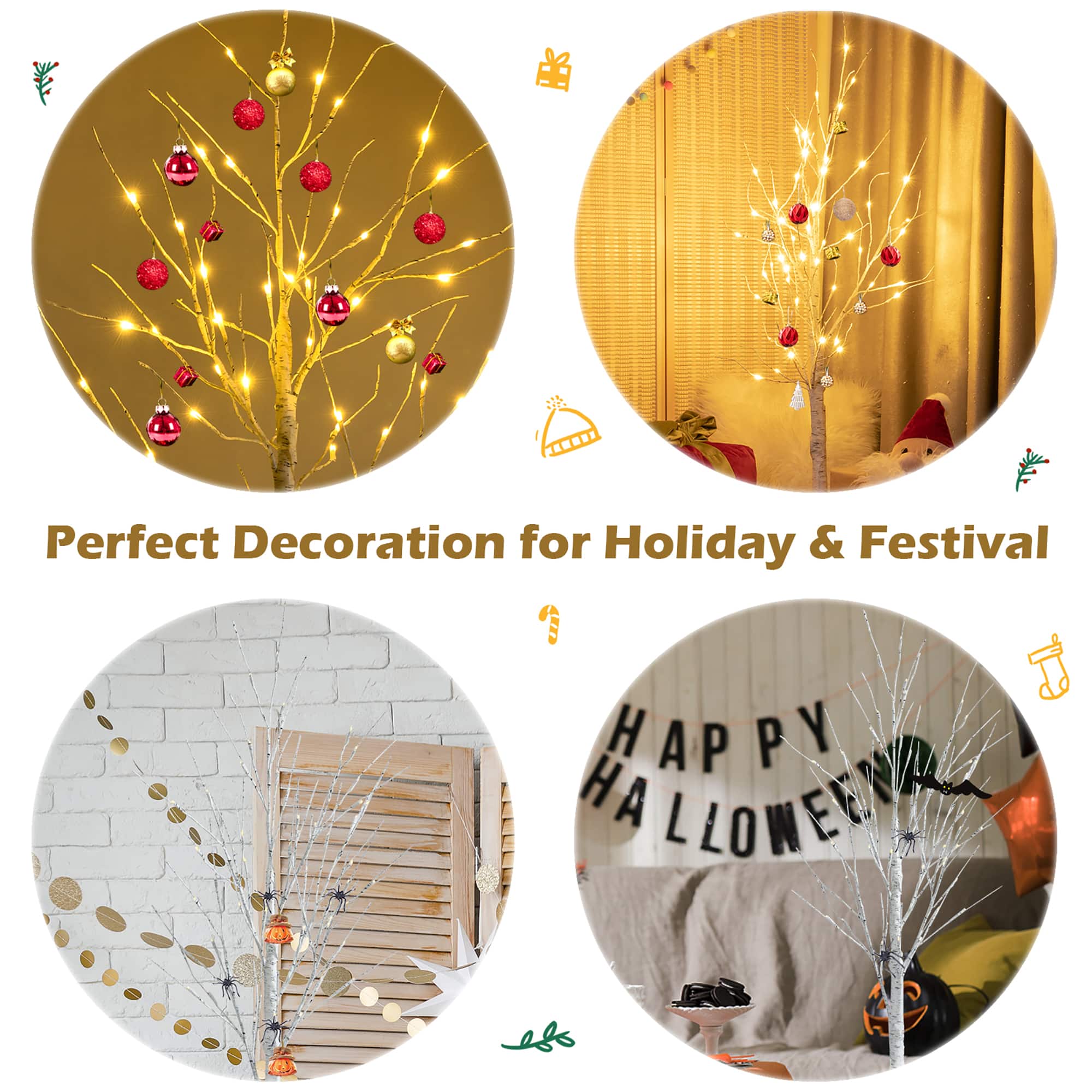 Perfect Decoration for Holiday & Festival: Happy Halloween