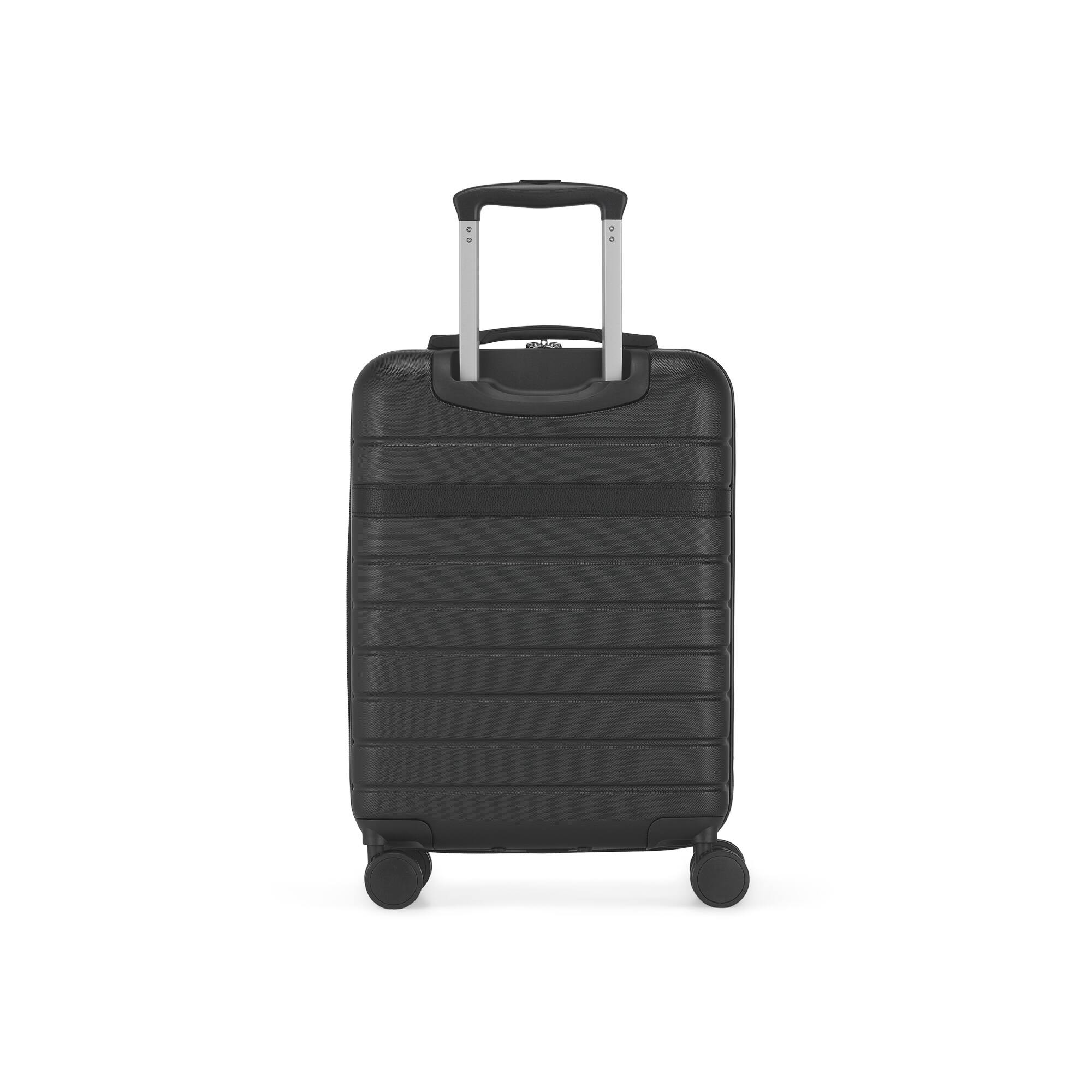 Back. Bugatti - Bugatti Lisbon 2 Piece Hardside Set Luggage - BLACK.