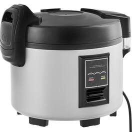 Glintex - 60-Cup Commercial Rice Cooker 13L Non-Stick Pot Large Electric Rice Cooker,Keep Warm Function for Restaurant or Catering - Natural
