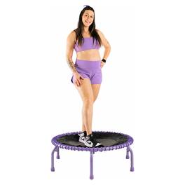 JumpSport - 350 PRO Fitness Trampoline, Cardio Workout Equipment, 39 Inch, Inspire - Purple
