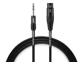Warm Audio - Pro Series Studio and Live XLR Female to TRS Male, with Silver Connectors, for Balanced Line-Level Connections
