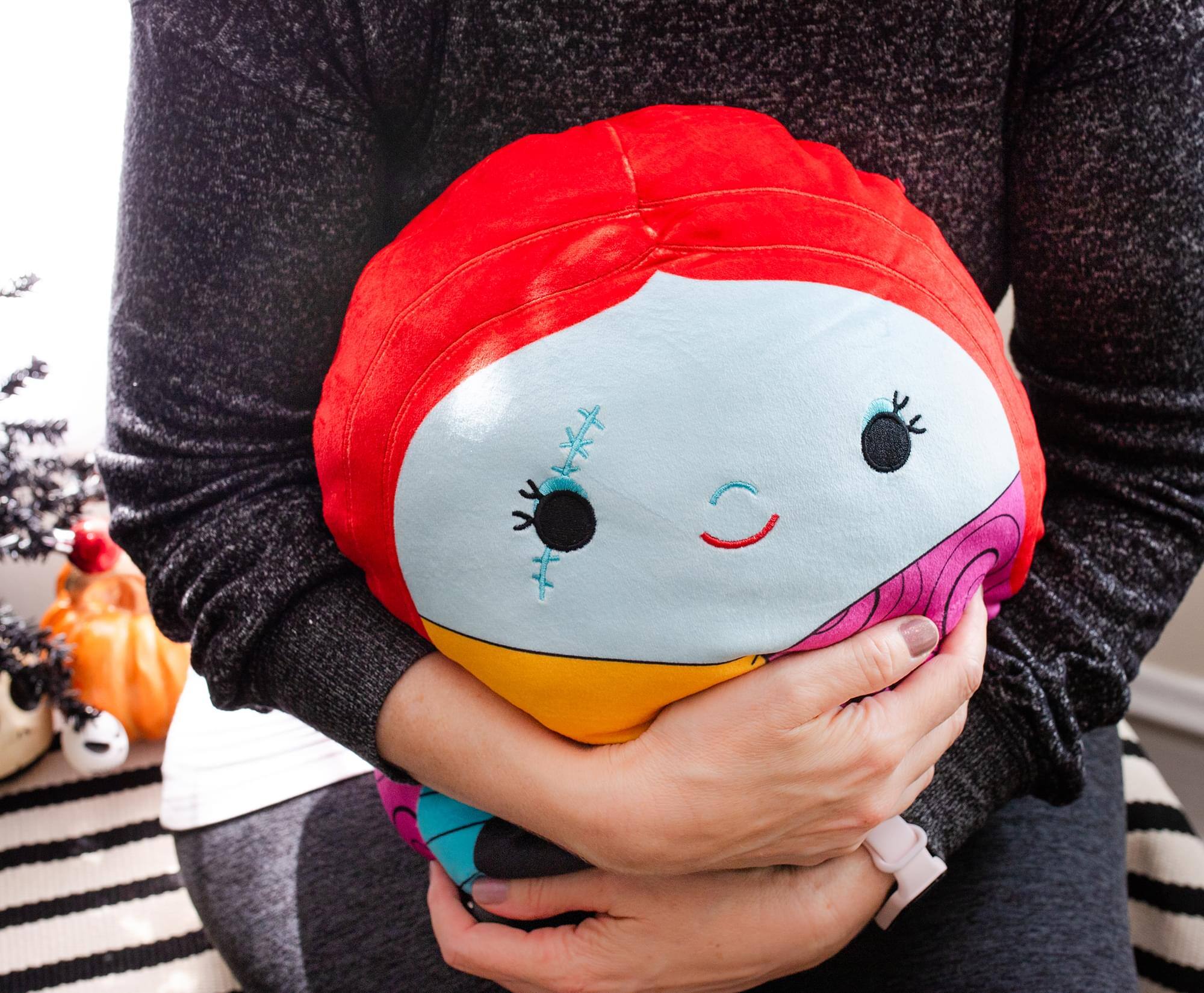 Alt View 5. Disney - Nightmare Before Christmas Squishmallow 12 Inch Plush | Sally - Red.