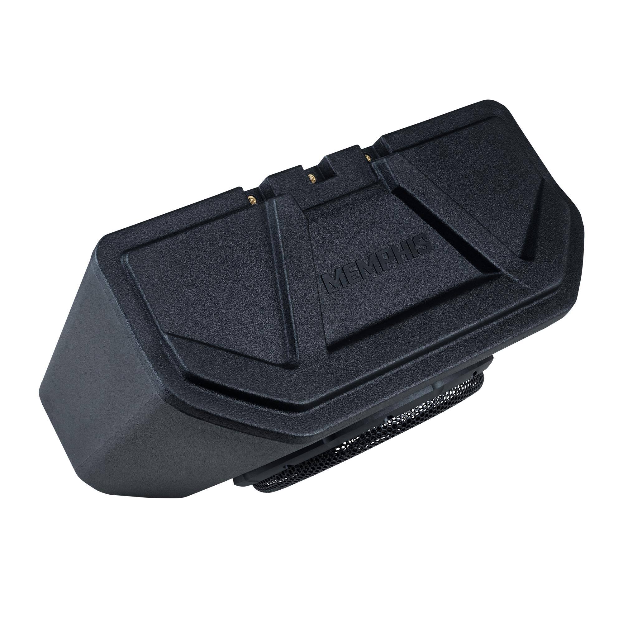 Alt View 3. Memphis Car Audio - Memphis Audio CANAMDEF10SE Direct Fit OEM Subwoofers Compatible With 2018+ CanAm Defender - Black/Gray.