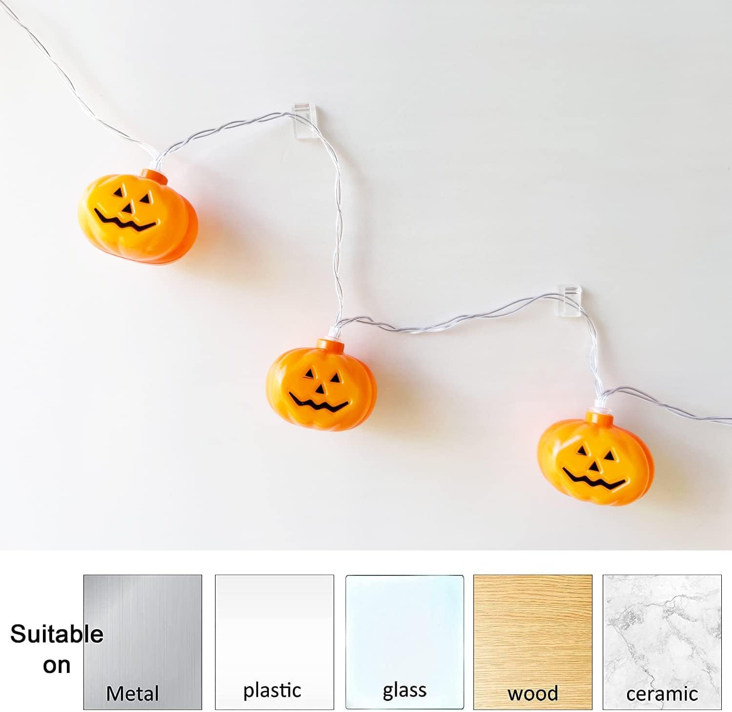 Suitable on  
Metal, plastic, glass, wood, ceramic