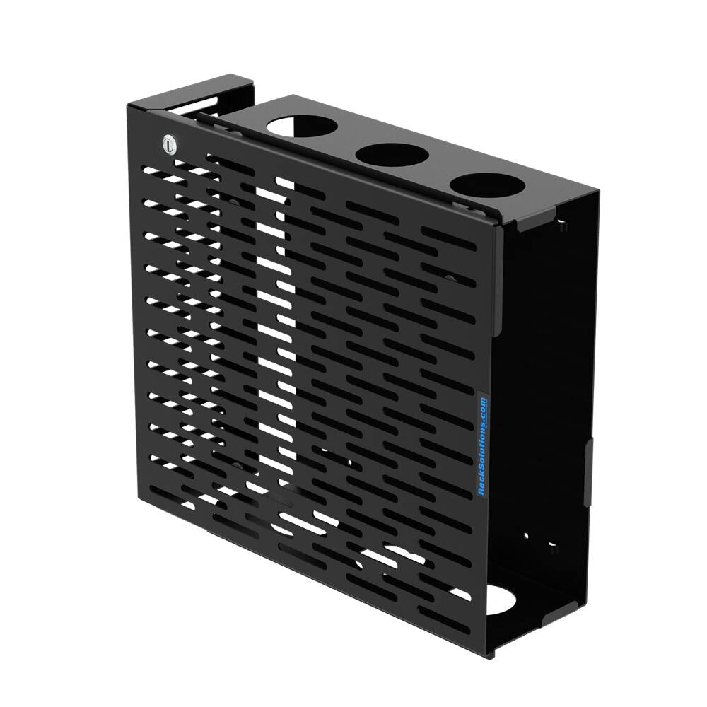 Alt View 1. RackSolutions - RackSolutions 110-E Wall Mount for Dell Pro Slim - Black.
