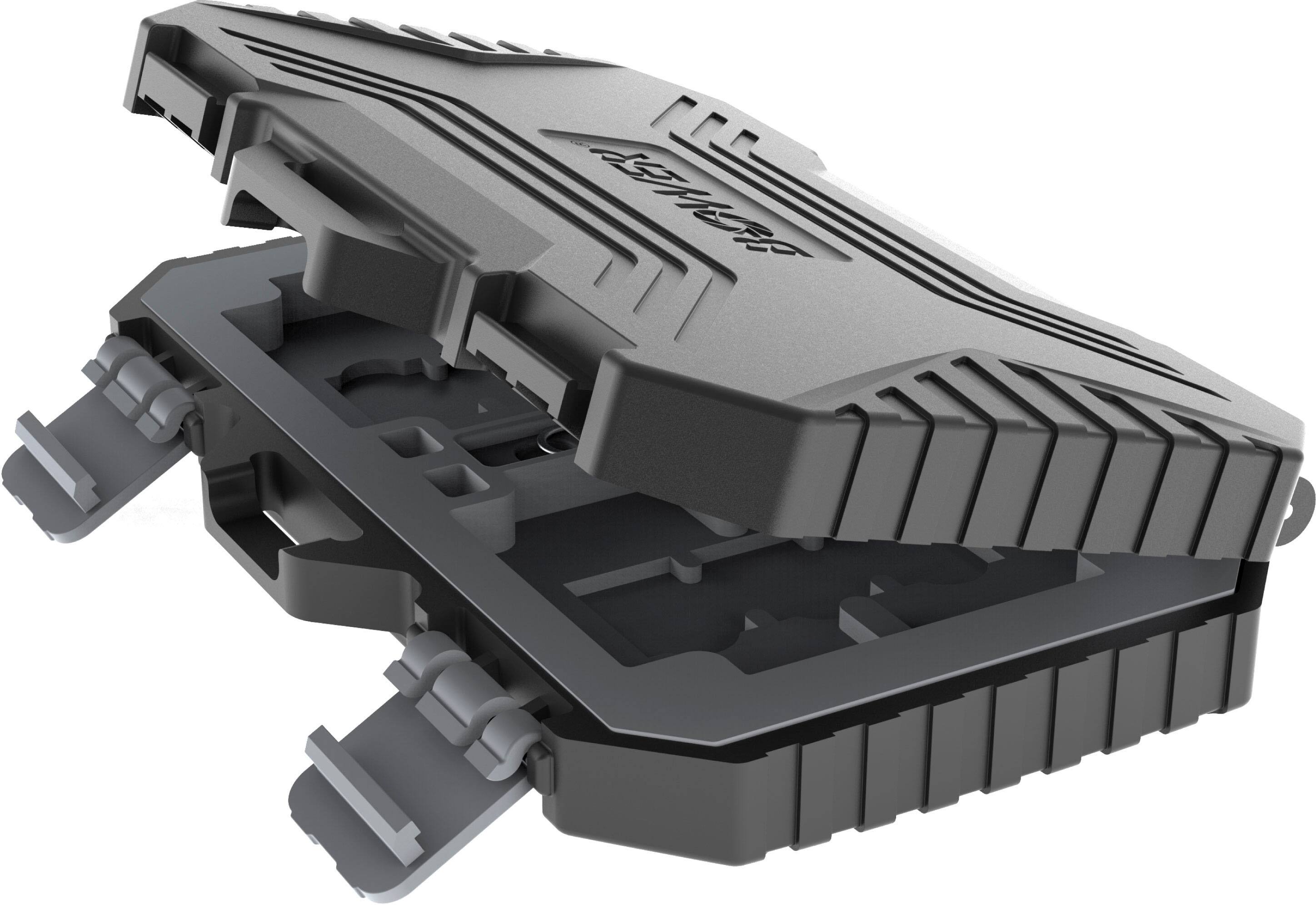 Left. Bower - Durable Memory Card Case - Black.