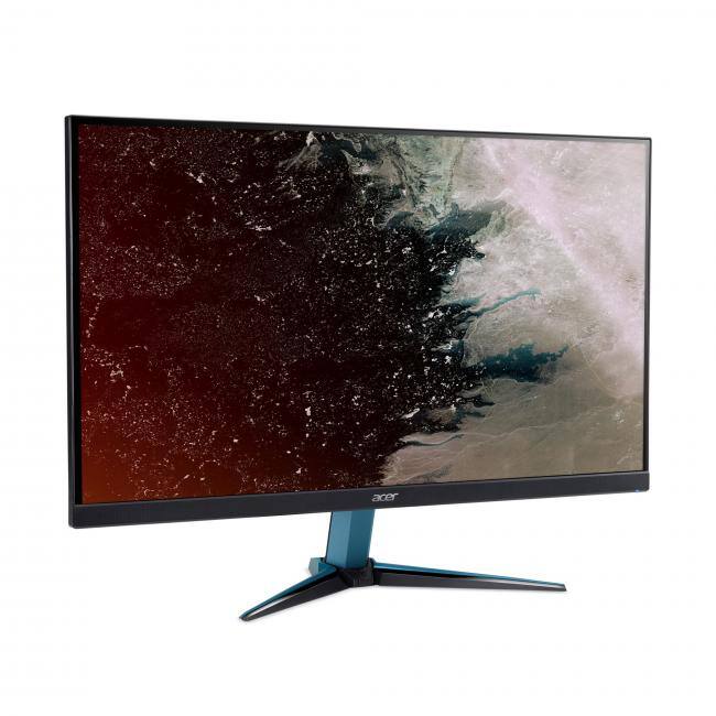Alt View 7. Acer - Acer Nitro 27" WQHD 1ms 240Hz LED Widescreen Gaming Monitor - AMD FreeSync Premium Technology - 240 Hz Refresh Rate - 1 - Black.
