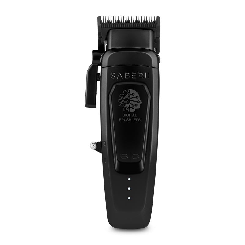 StyleCraft - Saber 2 Professional Cordless Metal Hair Clipper - Black