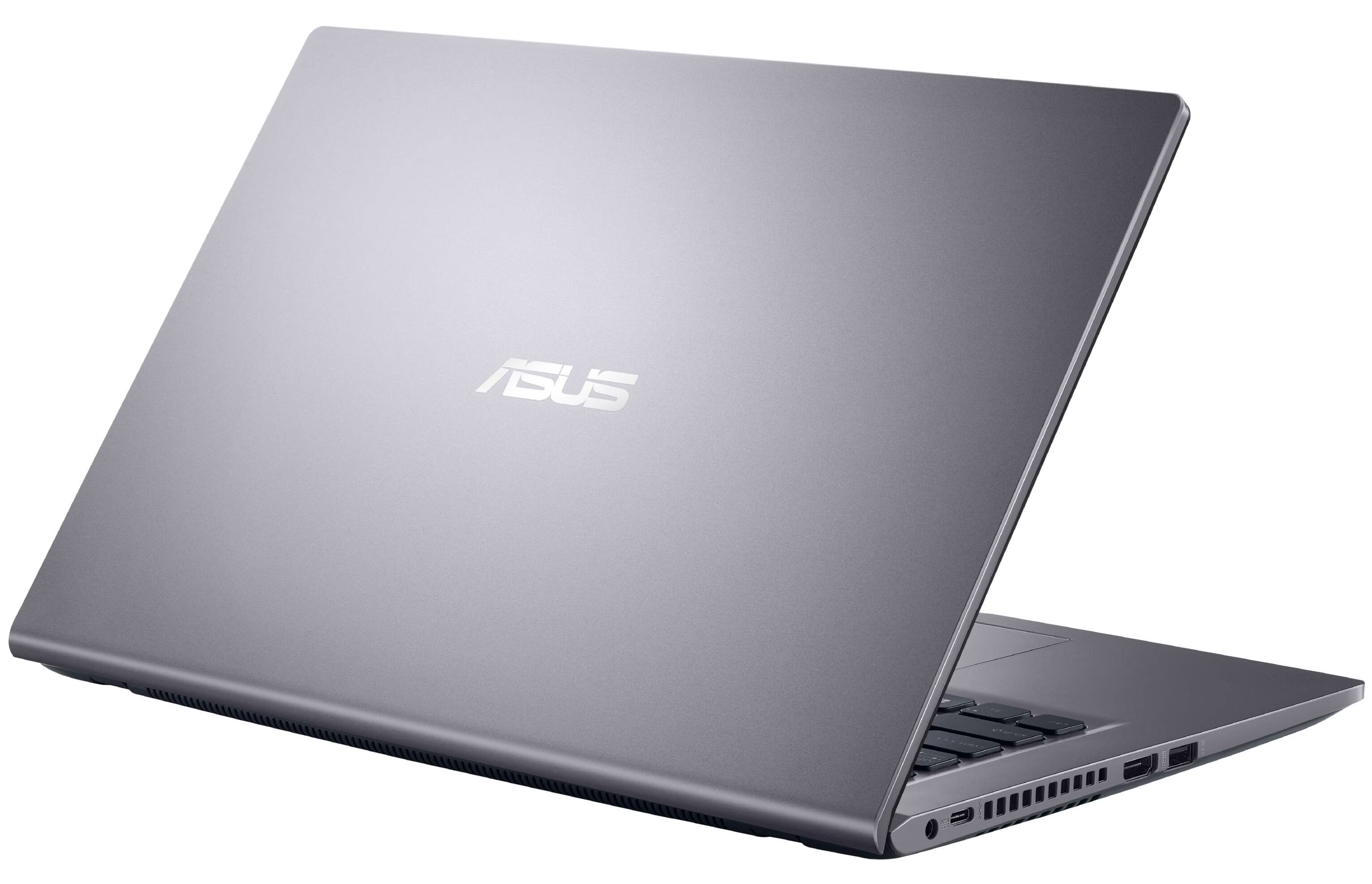 Alt View 3. ASUS - Vivobook 14 Laptop 14.0 HD Display (Ryzen 3 3250U, 8GB, 128GB SSD, AMD Radeon, Win 11 Home S-Mode) - Slate Grey.