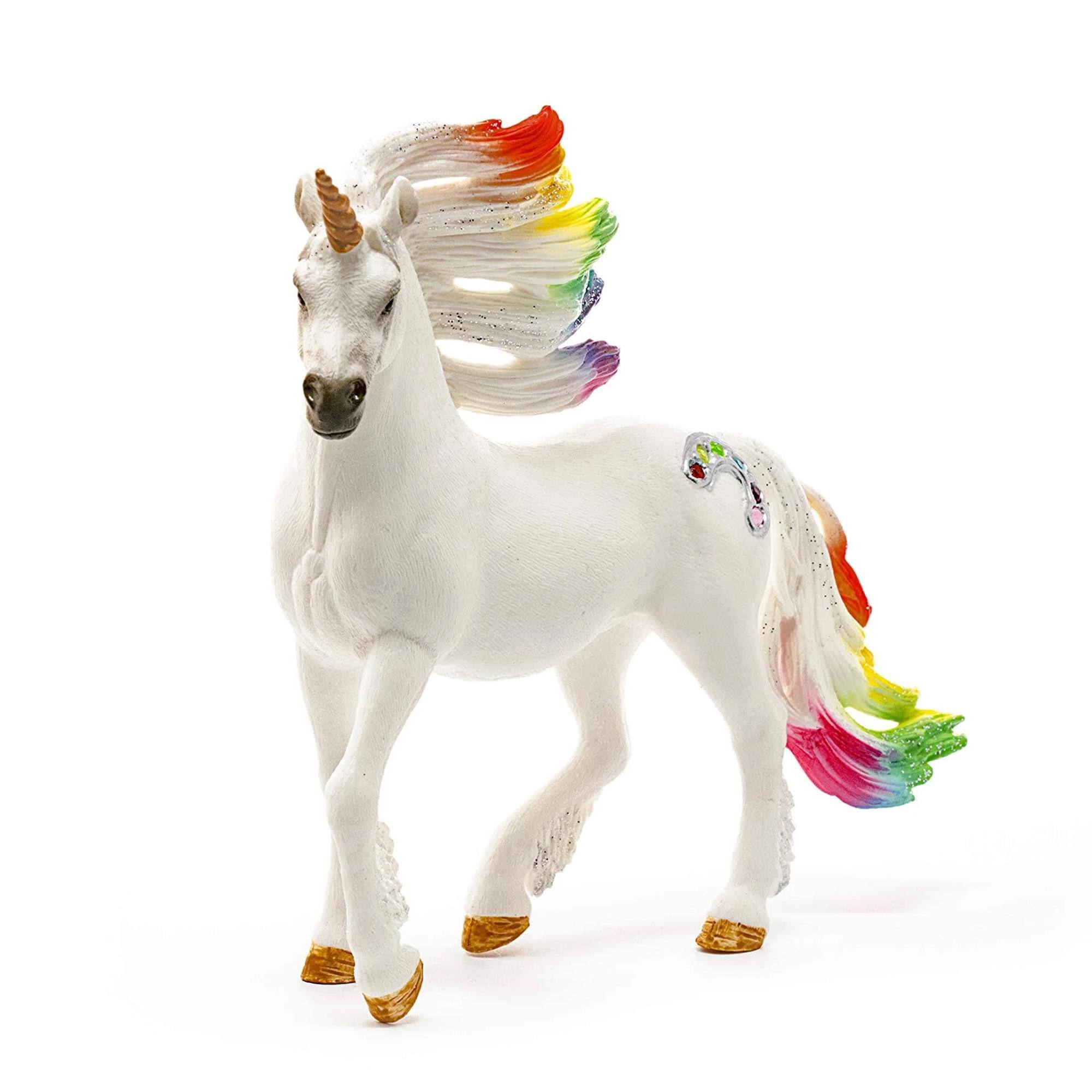 Alt View 3. Schleich - Schleich Rainbow Unicorn Stallion Figure | 5.9 x 3.3 x 7.1 Inches - Multi-Color.
