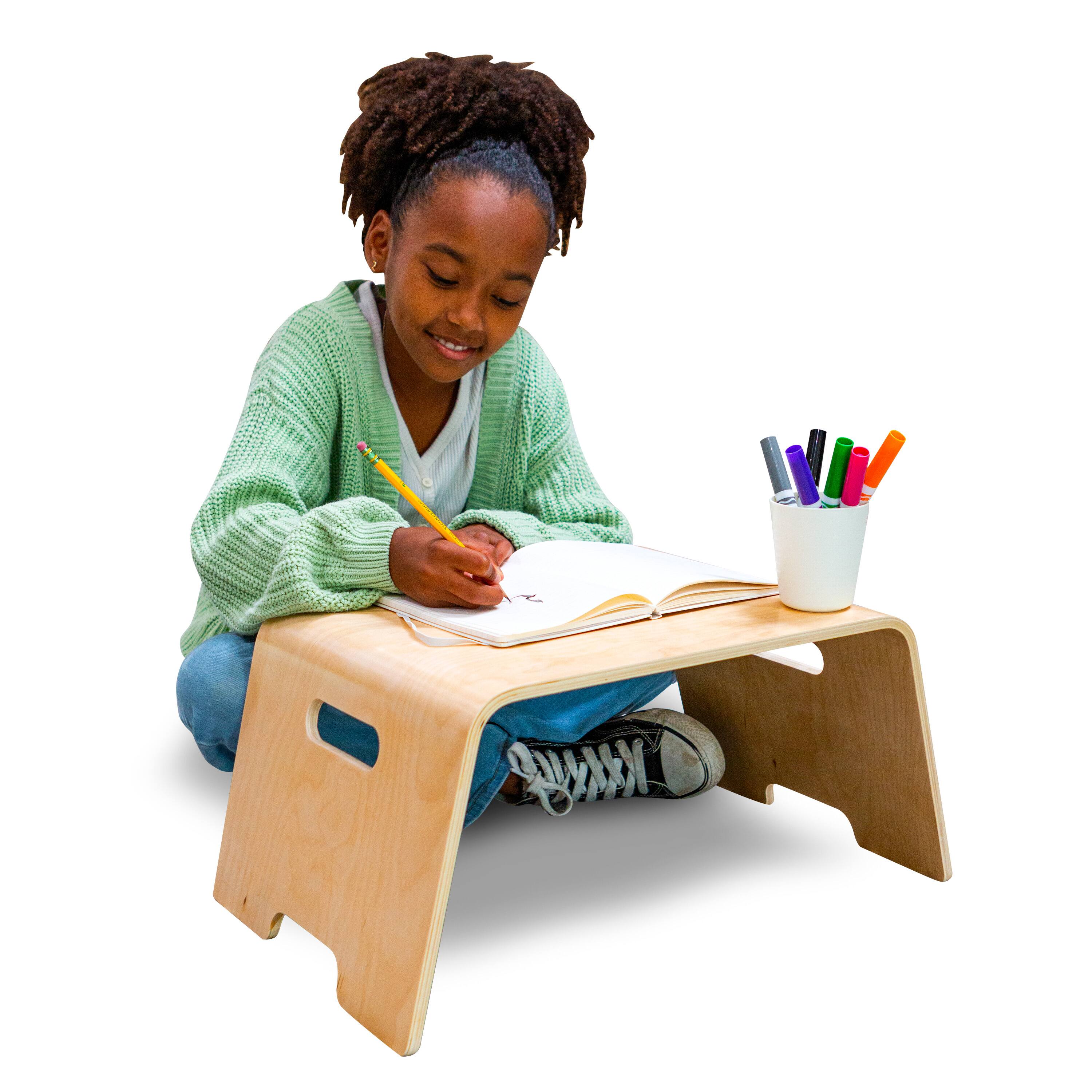 Front. Rossie Home - LAPGEAR Bentwood Floor Lap Desk - Natural.