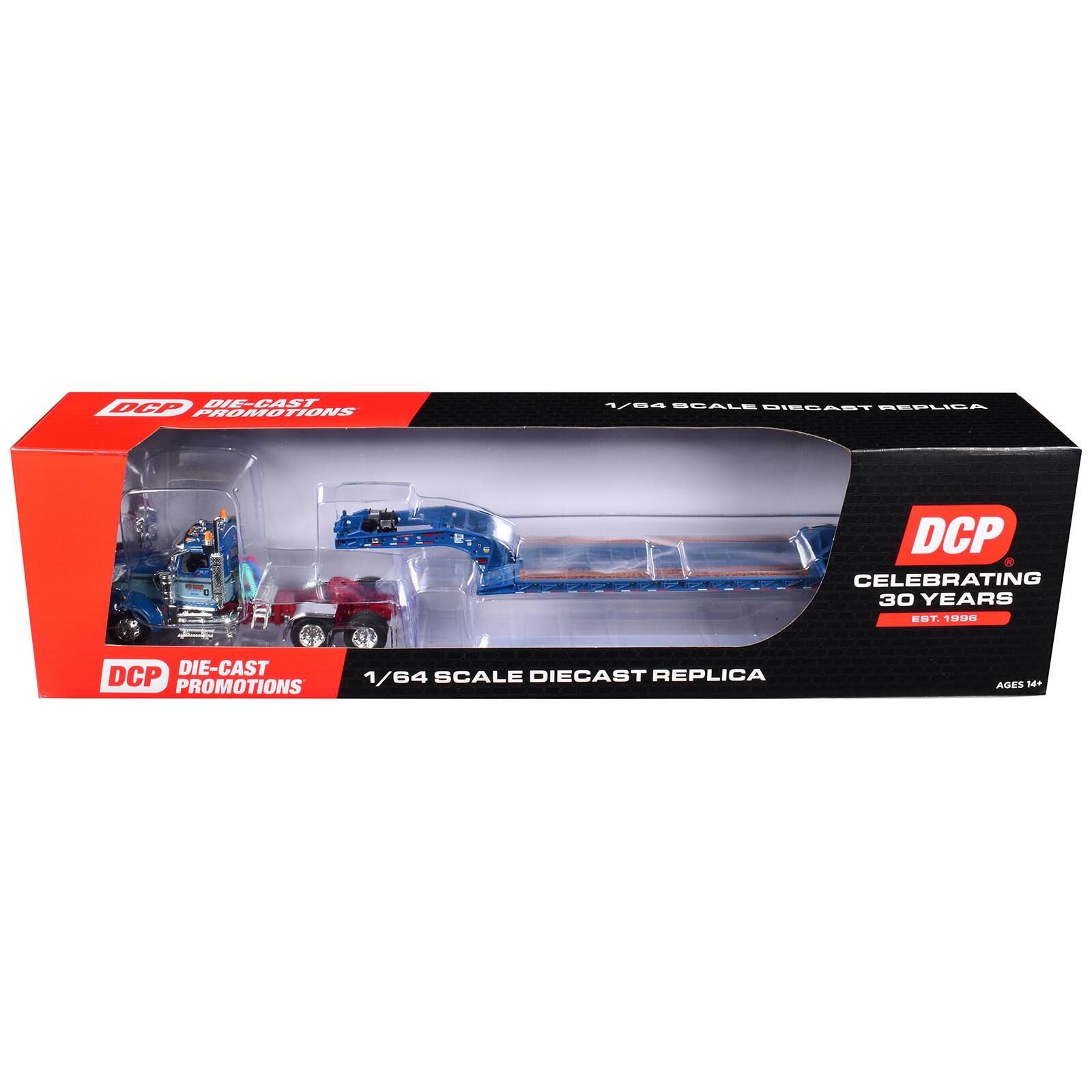 DCP DIE-CAST PROMOTIONS  
1/64 SCALE DIECAST REPLICA  
DCP CELEBRATING 30 YEARS EST. 1996  
DCP DIE-CAST PROMOTIONS  
1/64 SCALE DIECAST REPLICA  
AGES 14+