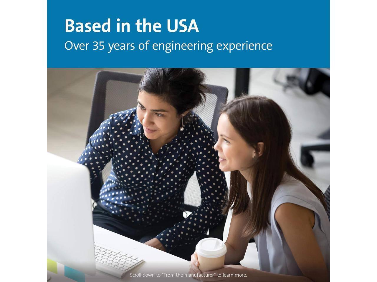 Based in the USA  
Over 35 years of engineering experience  

Scroll down to "From the manufacturer" to learn more.