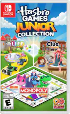 NINTENDO SWITCH Hasbro GAMES TM JUNIOR COLLECTION the Game LIFE I F E Clue of JUNIOR JUNIOR -N DHRed E ... ENETARK CHANCE CVAO - n - - V MNMAN G010 A oC - MONOPOLY RAUAL - awNo - 7000 AE 0 - - - EVERYONE ENFANTS et ADULTES HANCE mUtE CHANCE Fid SECR DATEE a WI CT OG CENSECT - - ... E - FON ada GO Outright ESRB Games