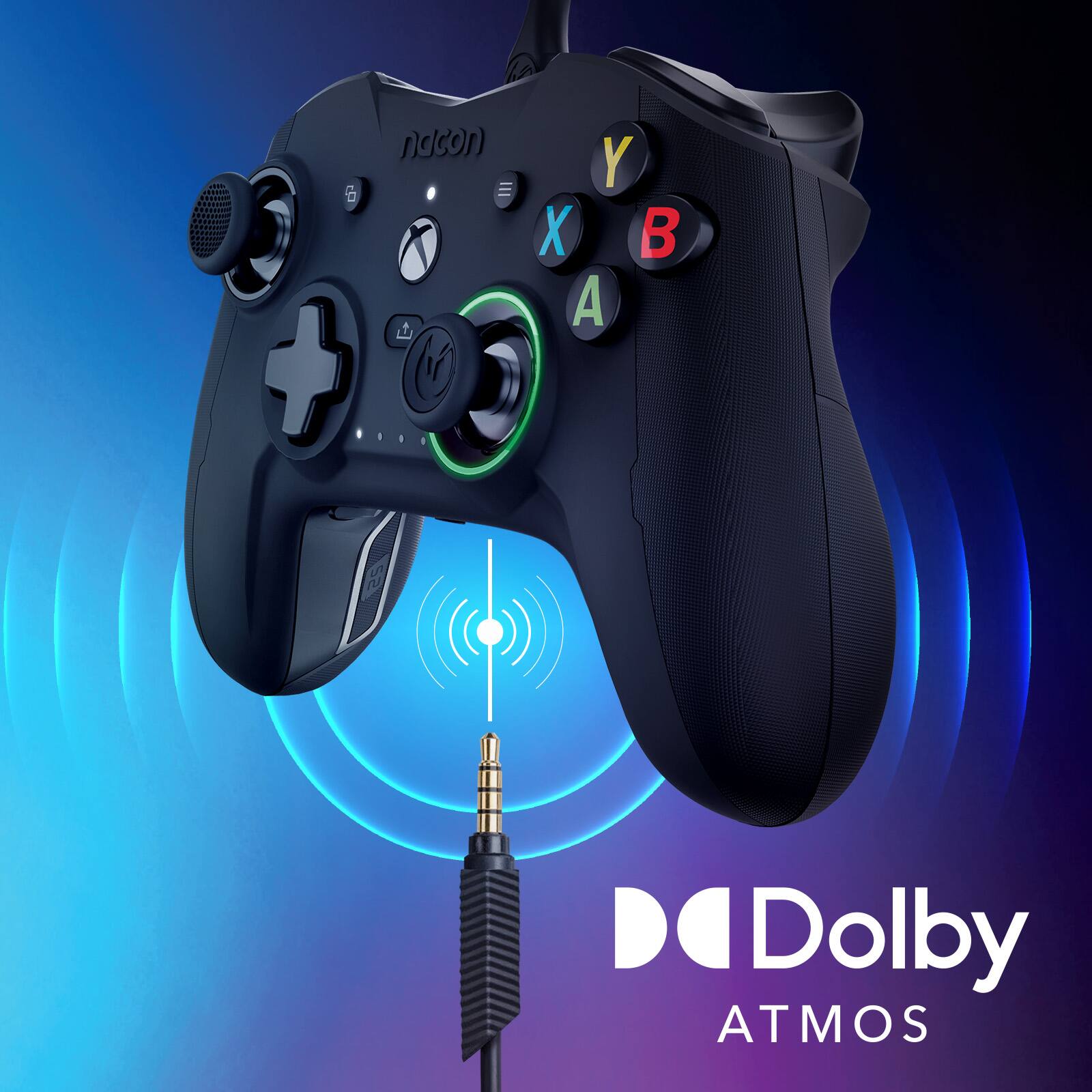 RIG Nacon Revolution X Controller for Xbox Series X S Xbox One and Windows 10 11 Black Best Buy