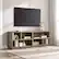 Alt View 1. Camden&Wells - Bowman TV Stand for Most TVs up to 75" - Antiqued Gray Oak.