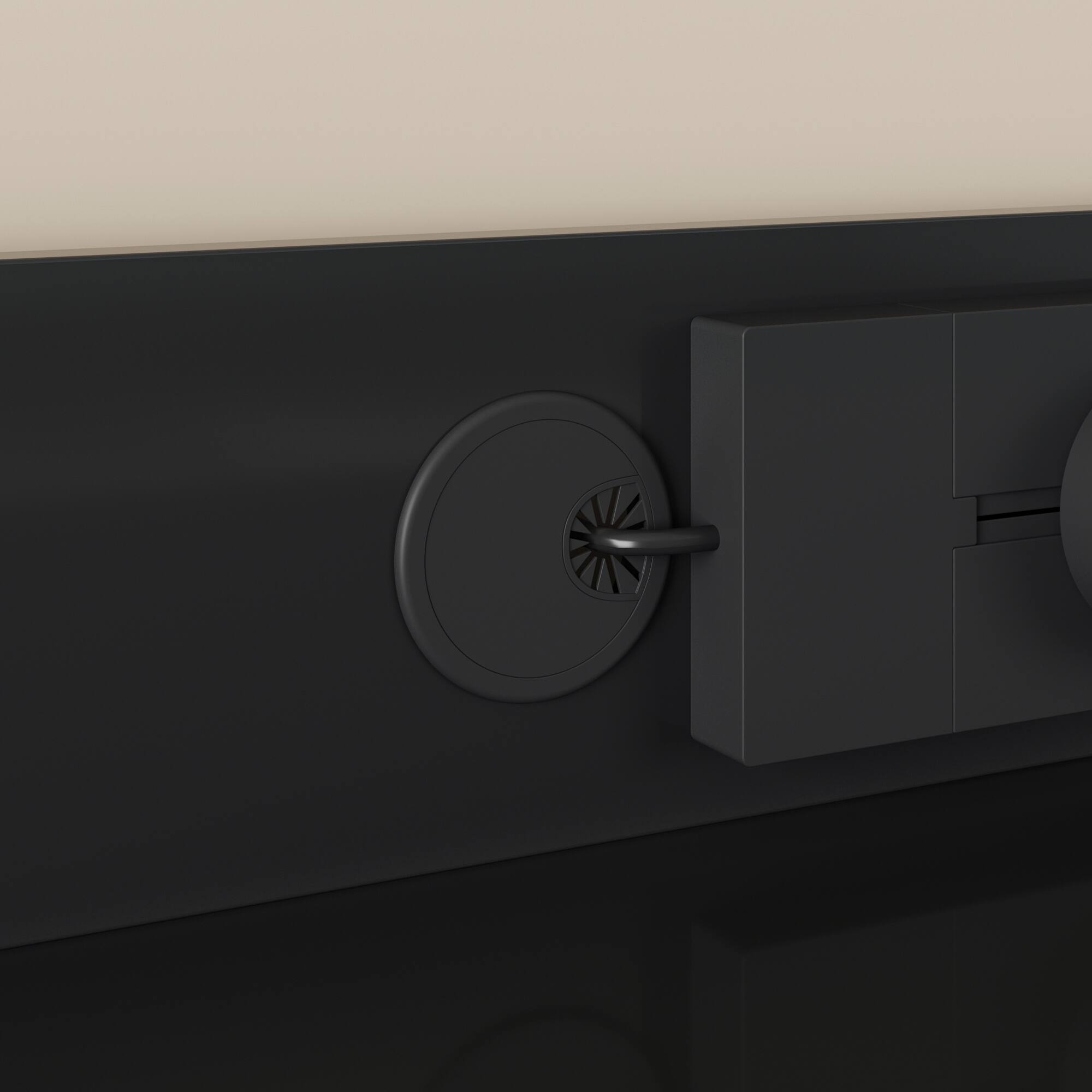 Alt View 1. Famapy - TV Stand with Power Outlets and Cable Management, 65" Entertainment Center with Storage Drawers and Walnut Finish - Brown.