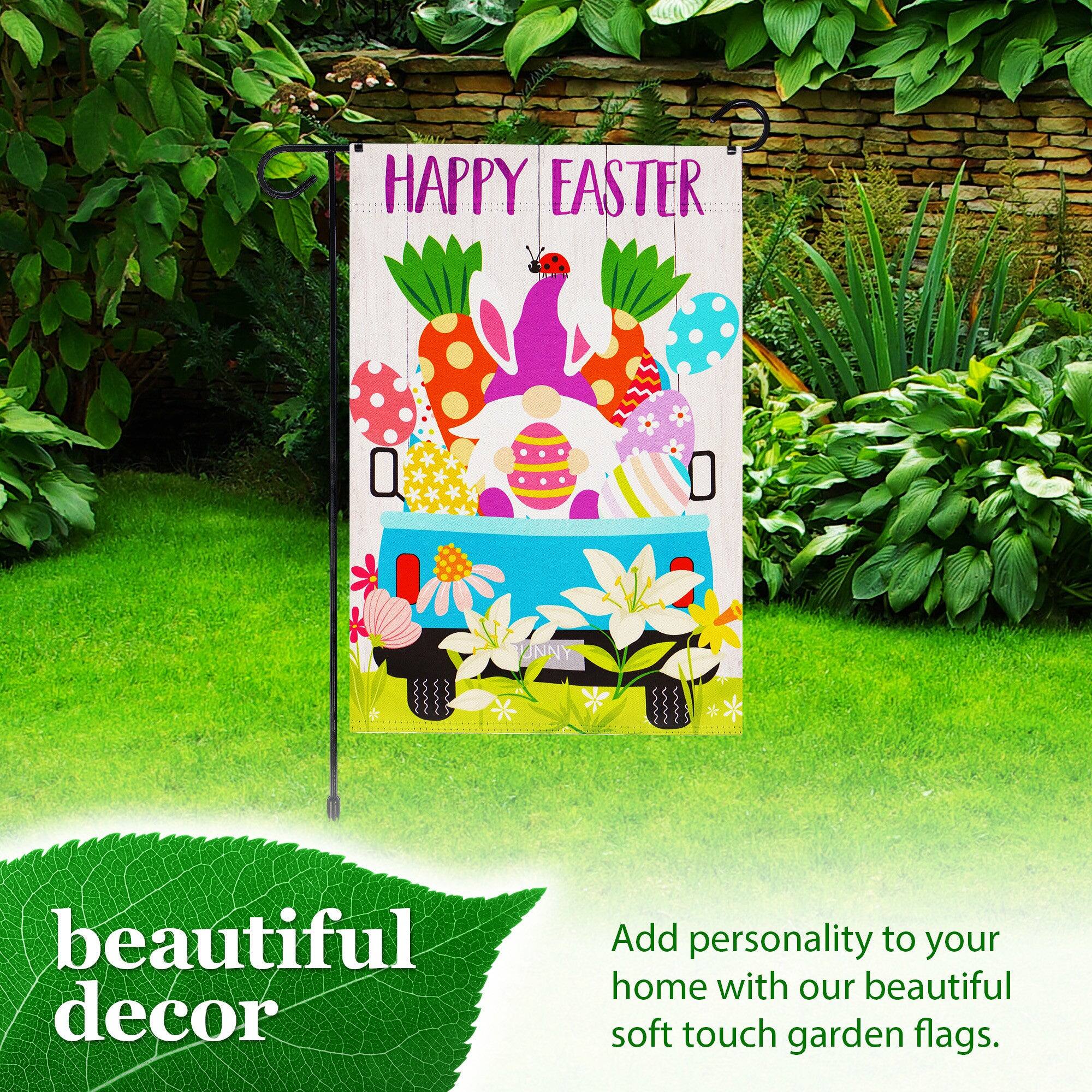 HAPPY EASTER

beautiful decor

Add personality to your home with our beautiful soft touch garden flags.