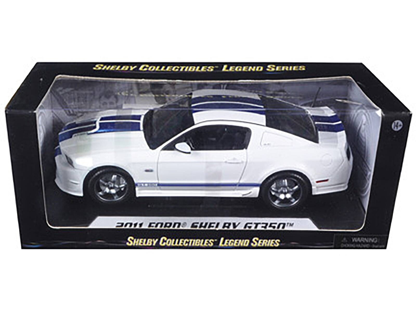 SHELBY COLLECTIBLES LEGEND SERIES H4 01 CON SUPER GT500™ SHELBY COLLECTIBLES LEGEND SERIES WARNING