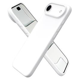 Ornarto - Designed for iPhone Air Case 6.5", Liquid Silicone Soft Gel Rubber Shockproof Protective Case - White
