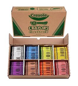 Crayola - Classpack Crayons, 800/Box - Multicolor