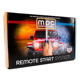 MPC - Remote start kit for 2008-2019 Nissan Frontier, key-to-start, gasoline - Black
