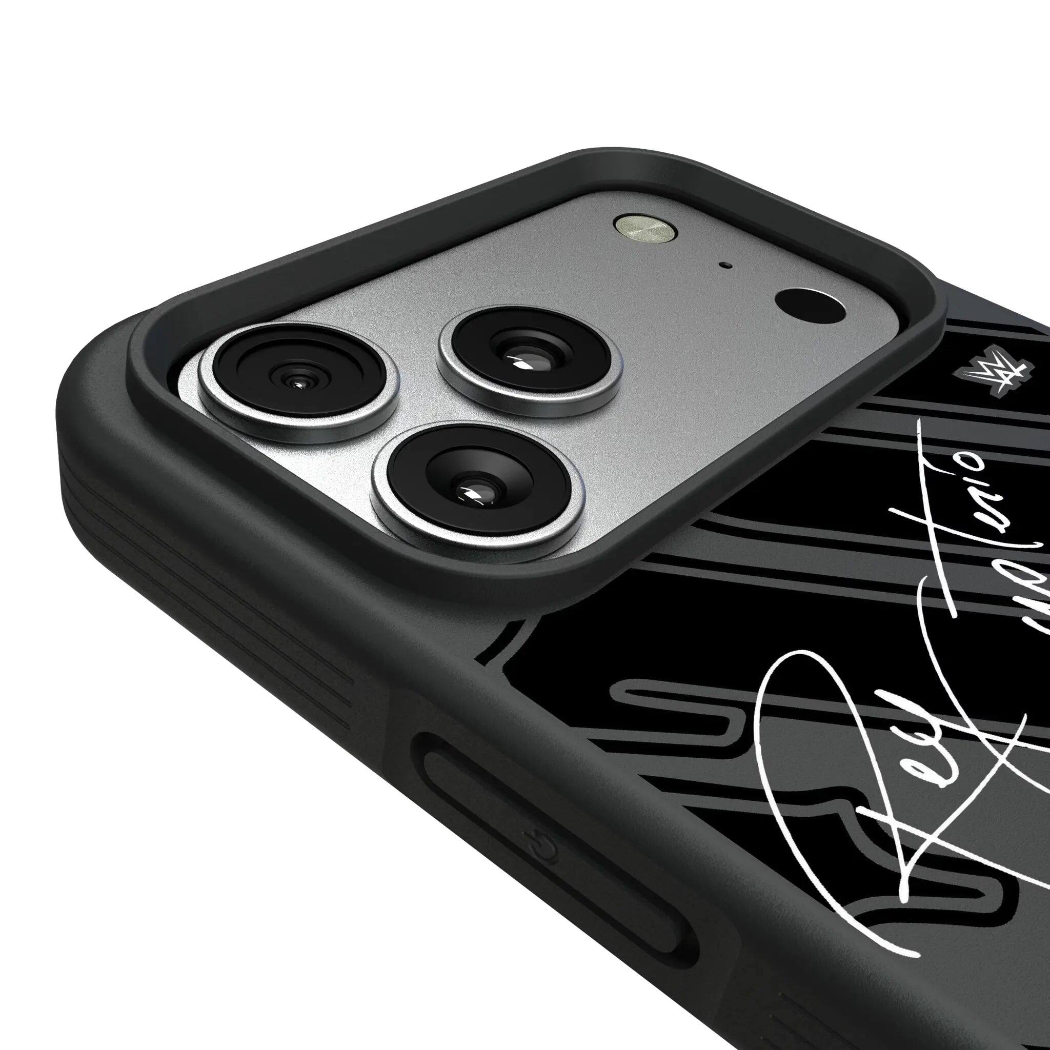 Left. Keyscaper - WWE Impact Bump Phone Case - Apple iPhone 17 Pro Max - Rey Mysterio.