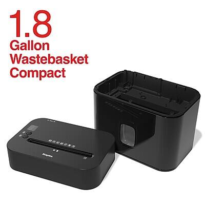 Staples 12 Sheet Micro Cut Multi Media Shredder Black ST62152