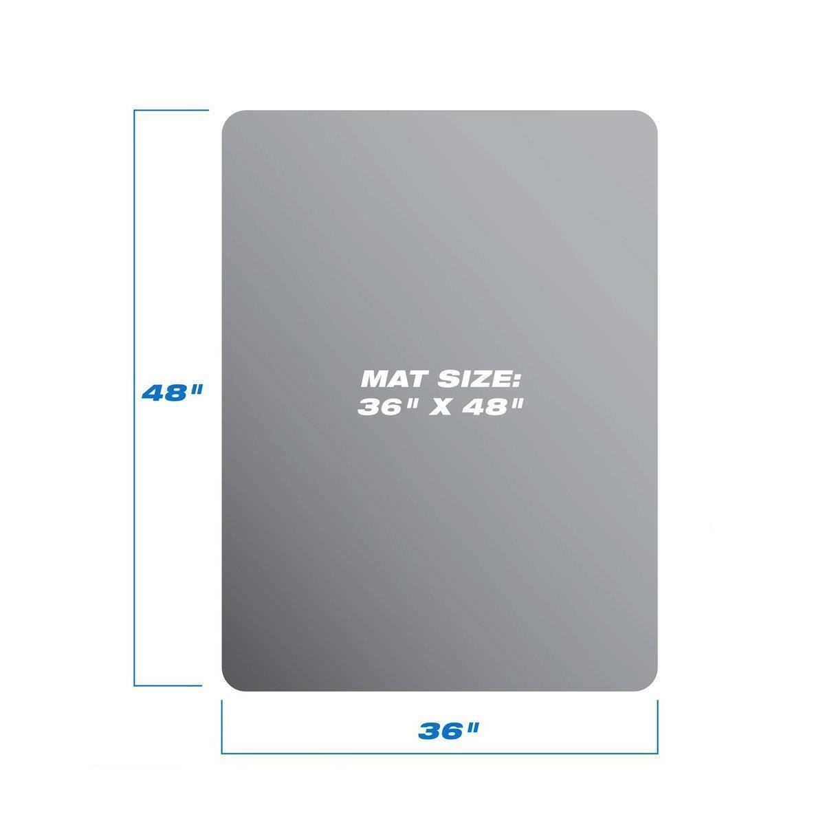 MAT SIZE: 36" X 48"