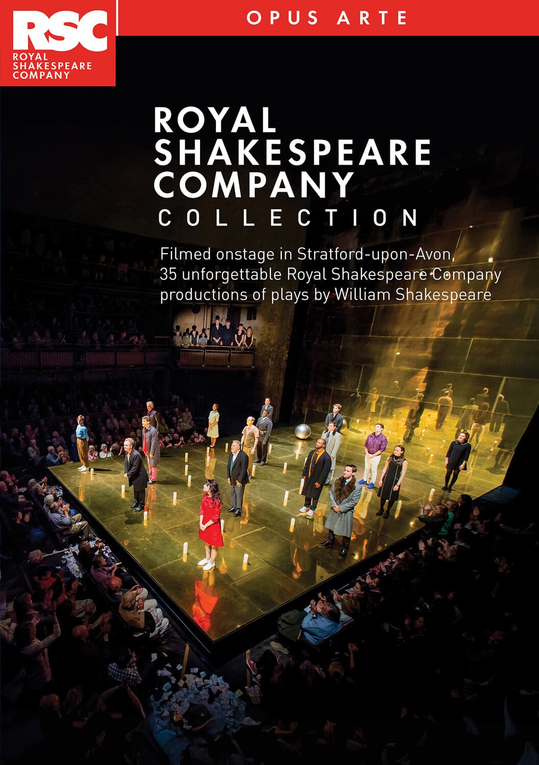 Front. David Tennant - The Royal Shakespeare Company Collection   - DVD.
