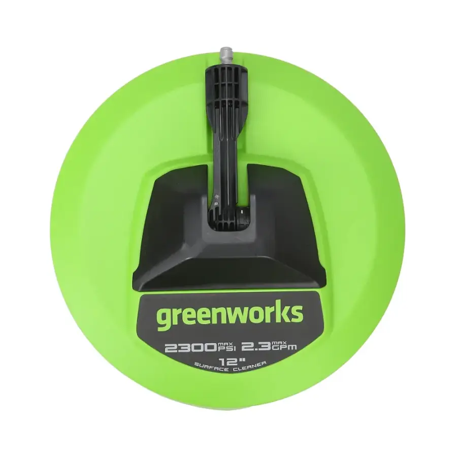Alt View 16. Greenworks - 12" Pressure Washer Surface Cleaner Attachment - Green.