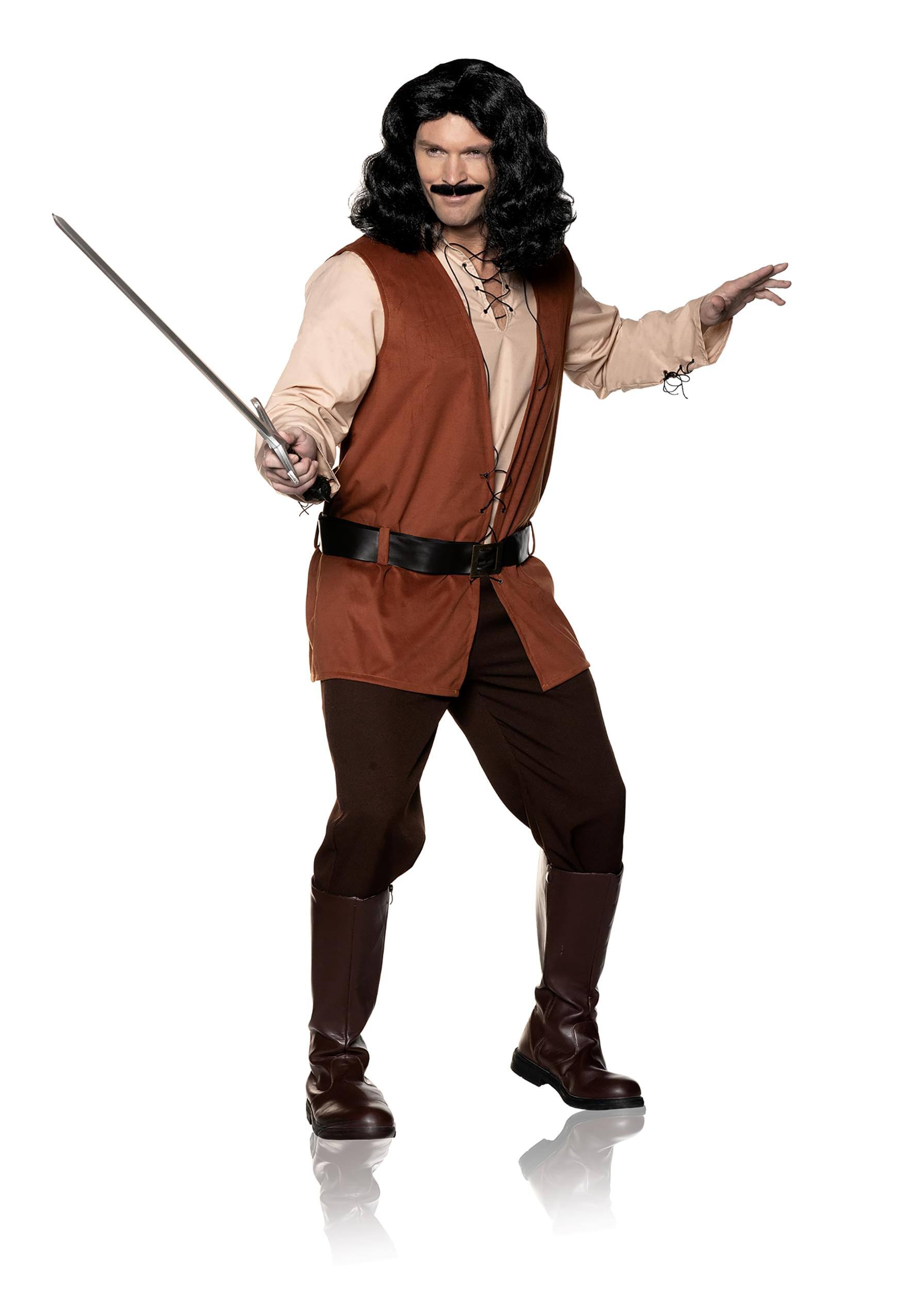 Underwraps - The Princess Bride Inigo Montoya Adult Costume | XX-Large - Brown price history on PriceWatchPro