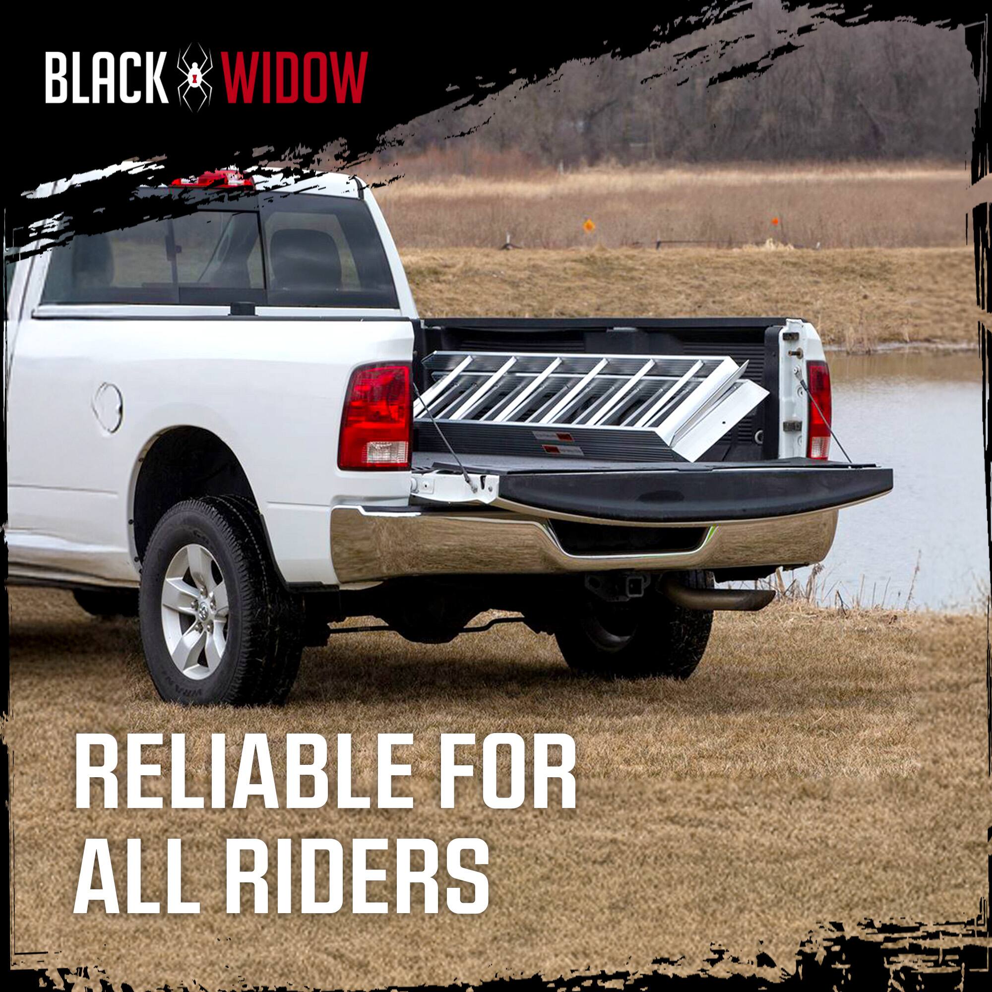 BLACK WIDOW  
RELIABLE FOR ALL RIDERS